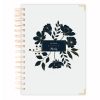 black-flowers-A5 notebook