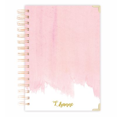 pink diary journal A4 size
