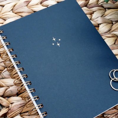 Notebook Journal Dream Journal Gold Aesthetic Notebook